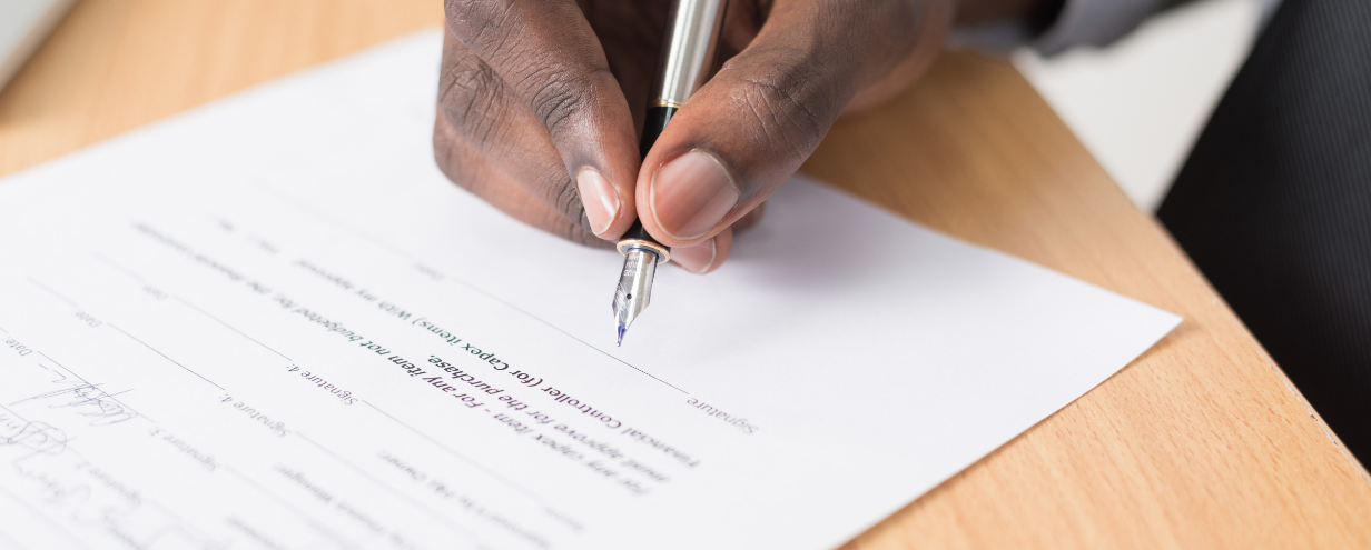 written agreement